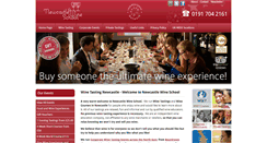 Desktop Screenshot of newcastlewineschool.com